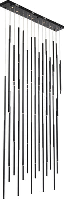 Kare - Pendant Lamp Living Vegas Deluxe Black