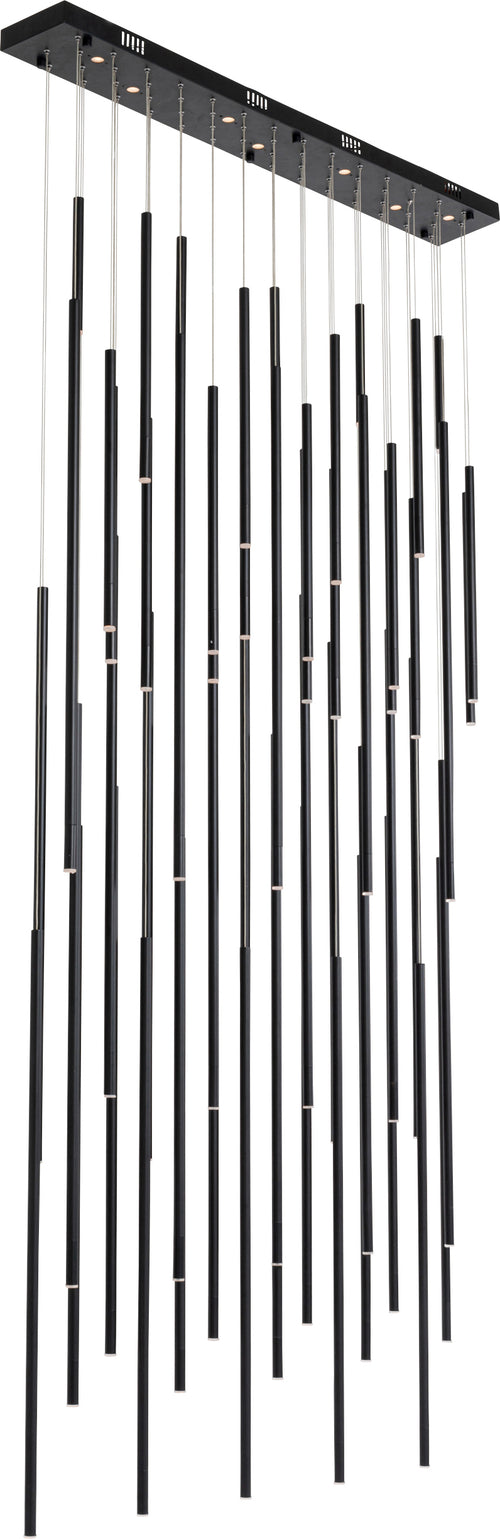 Kare - Pendant Lamp Living Vegas Deluxe Black
