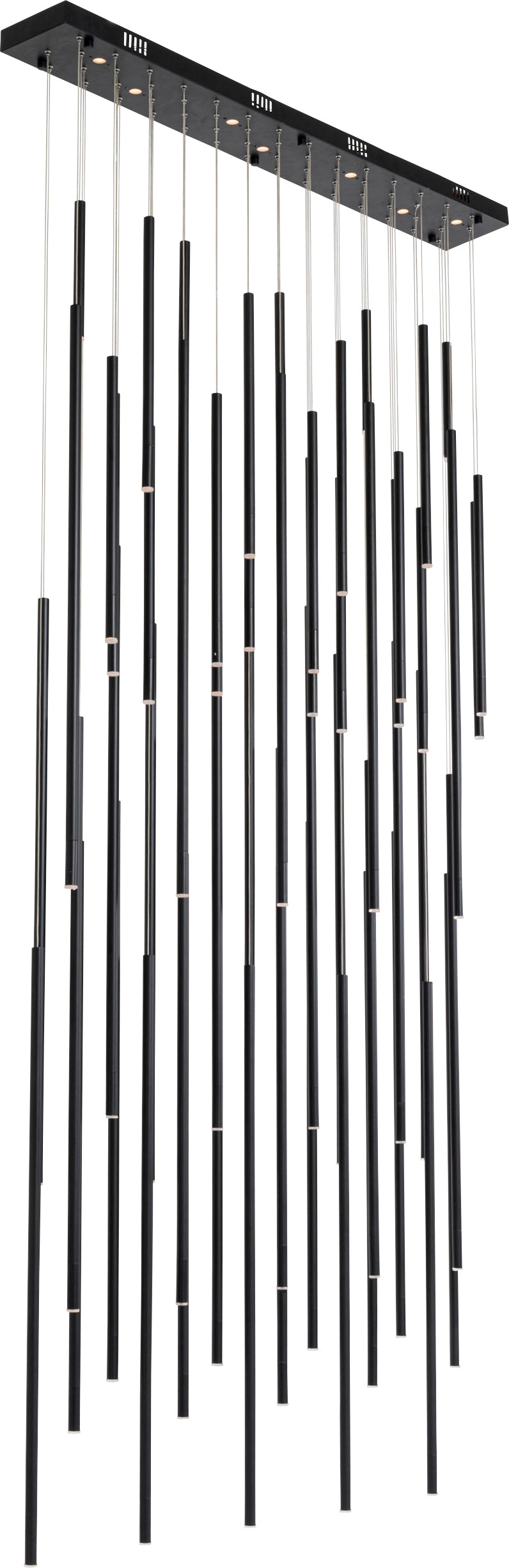Kare - Pendant Lamp Living Vegas Deluxe Black