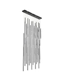 Kare - Pendant Lamp Living Vegas Deluxe Black