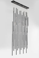 Kare - Pendant Lamp Living Vegas Deluxe Black