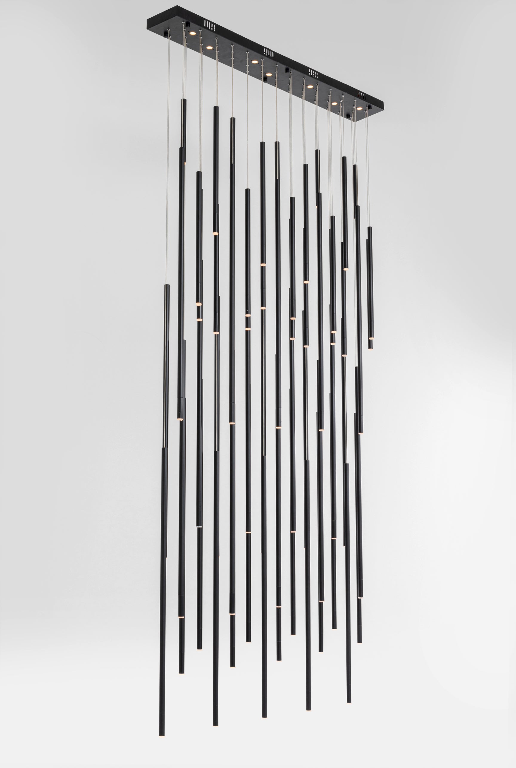 Kare - Pendant Lamp Living Vegas Deluxe Black