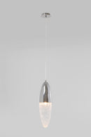 Kare - Pendant Lamp Frozen Chrome Ø17cm