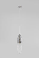 Kare - Pendant Lamp Frozen Chrome Ø17cm