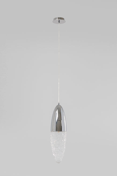Kare - Pendant Lamp Frozen Chrome Ø17cm