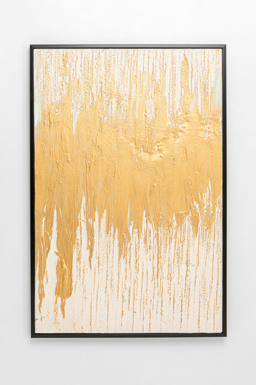 Kare - Framed Picture Abstract White 80x120cm