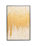 Kare - Framed Picture Abstract White 80x120cm