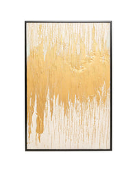 Kare - Framed Picture Abstract White 80x120cm