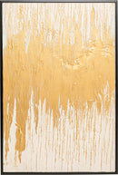 Kare - Framed Picture Abstract White 80x120cm