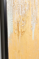 Kare - Framed Picture Abstract White 80x120cm