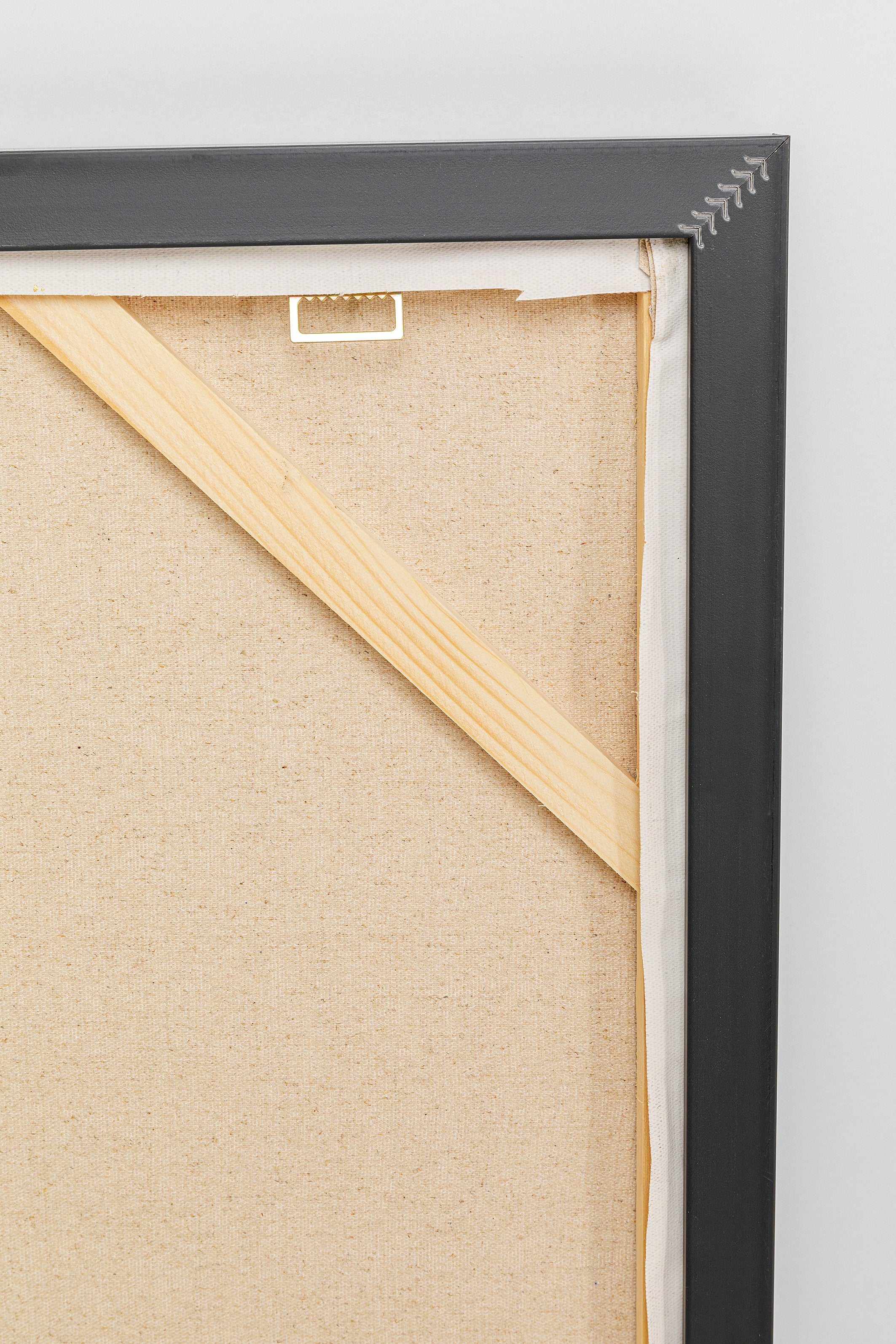 Kare - Framed Picture Abstract White 80x120cm