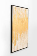 Kare - Framed Picture Abstract White 80x120cm