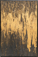 Kare - Framed Picture Abstract Black 80x120cm