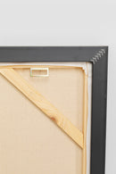 Kare - Framed Picture Abstract Black 80x120cm