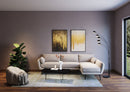 Kare - Framed Picture Abstract Black 80x120cm
