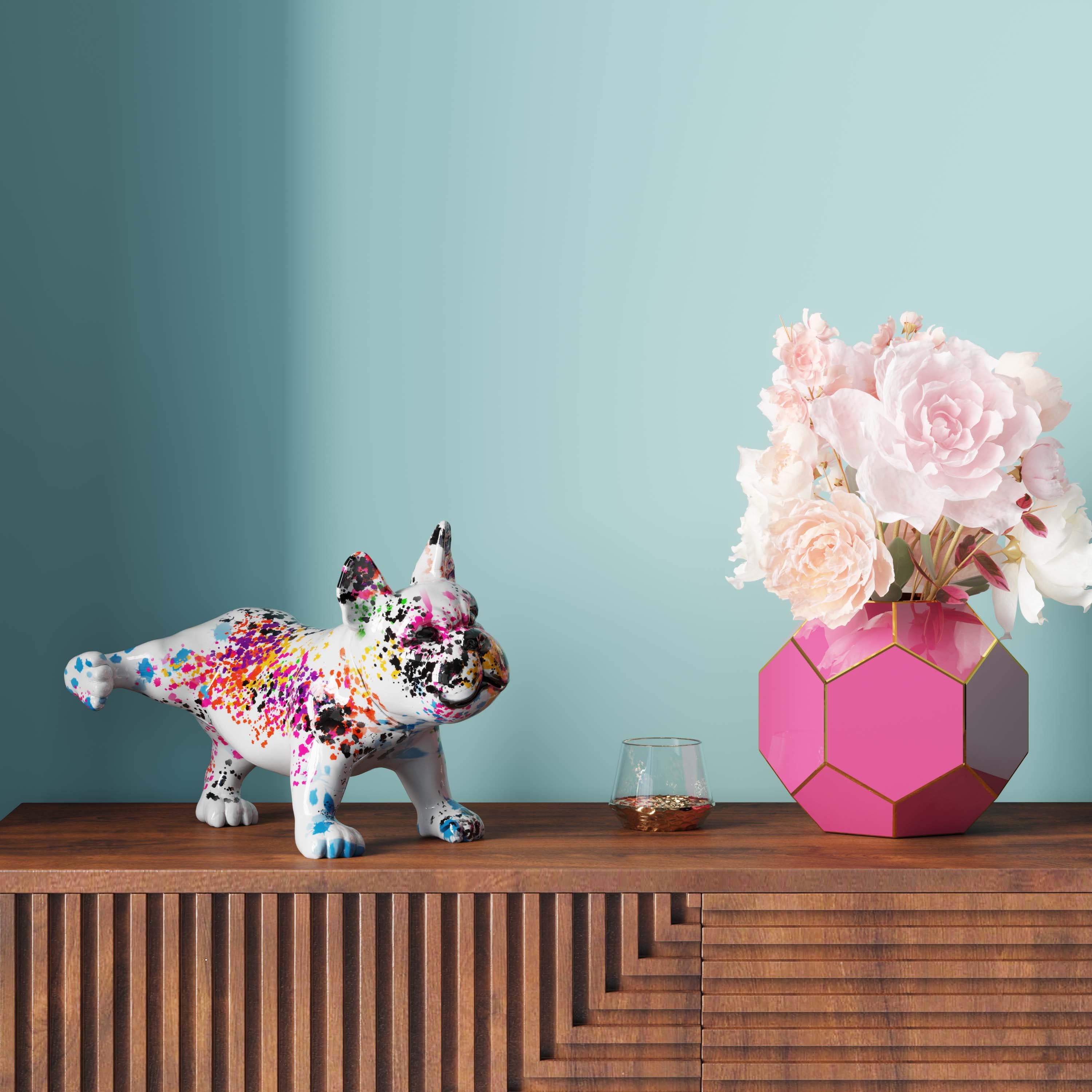 Kare - Deco Figurine Splash Bulldog 32cm
