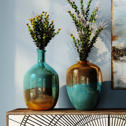 Kare - Deco Vase Lizy Shine Multi 50cm