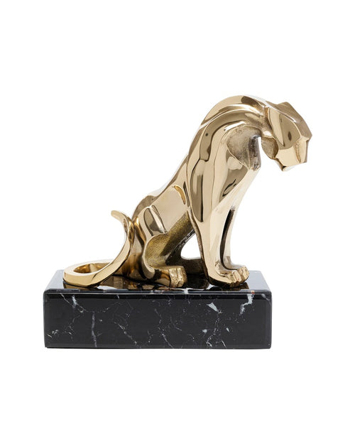 Kare - Deco Figurine Lion on Marble 34cm