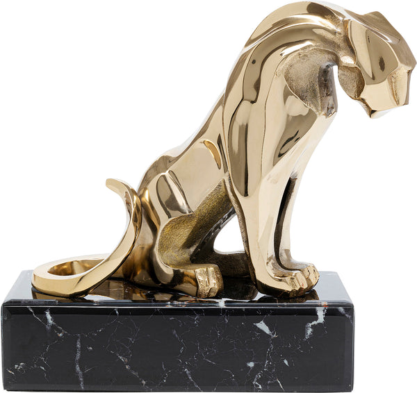 Kare - Deco Figurine Lion on Marble 34cm