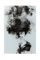 Kare - Glass Picture Smokey Hair 100x150cm