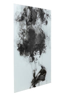 Kare - Glass Picture Smokey Hair 100x150cm