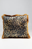 Kare - Cushion Leo Fringe 45x45cm