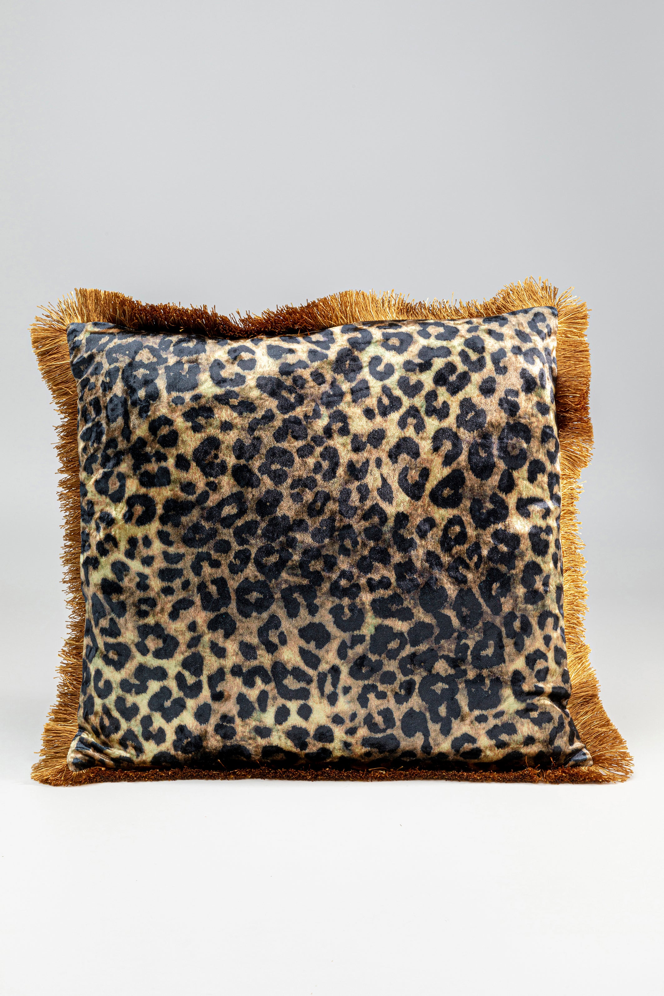 Kare - Cushion Leo Fringe 45x45cm