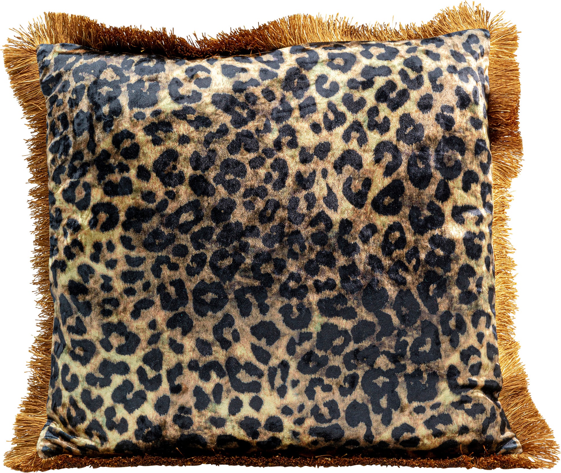 Kare - Cushion Leo Fringe 45x45cm