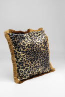 Kare - Cushion Leo Fringe 45x45cm