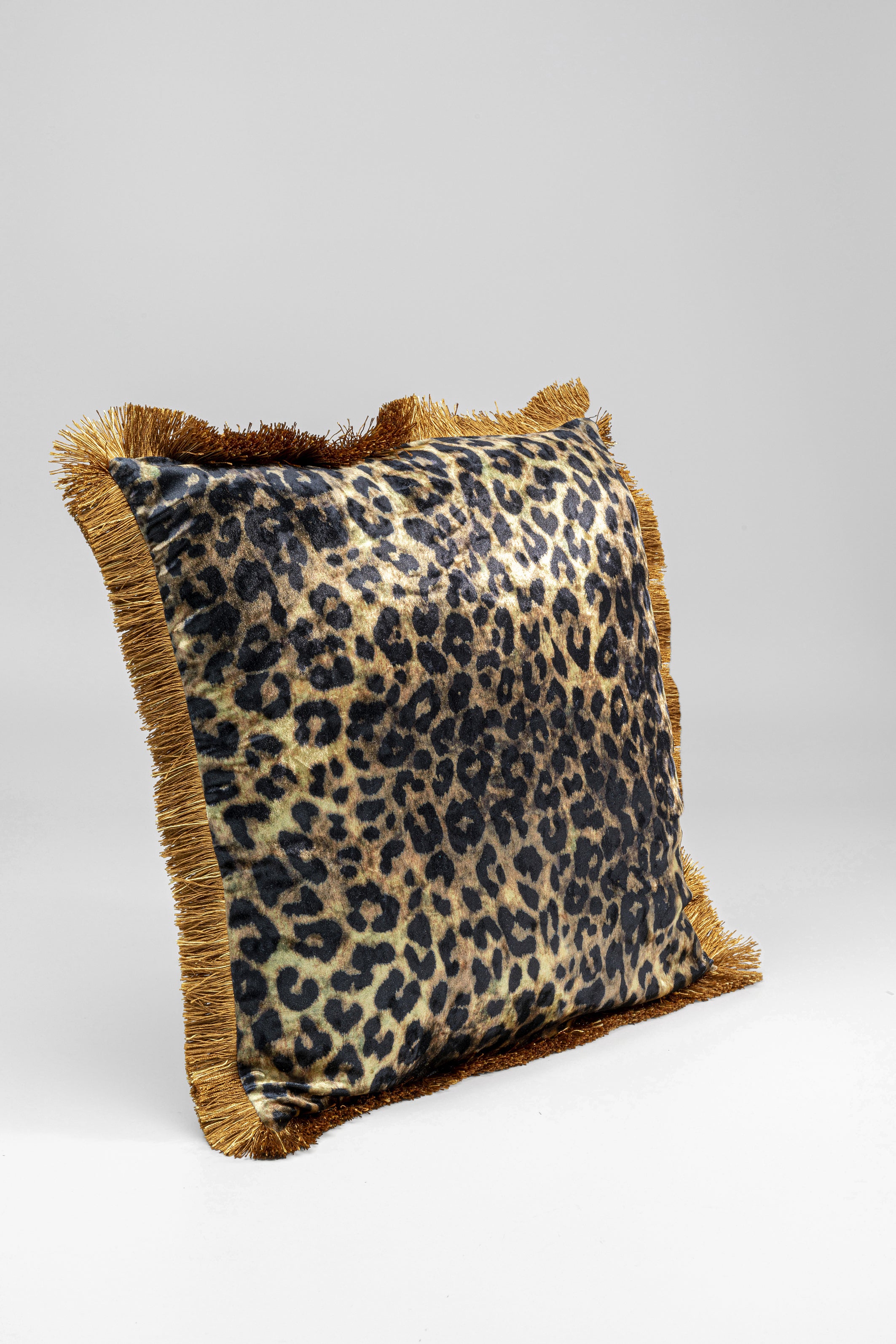 Kare - Cushion Leo Fringe 45x45cm