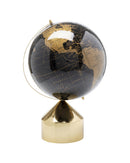 Kare - Deco Object Globe Top Gold 47cm