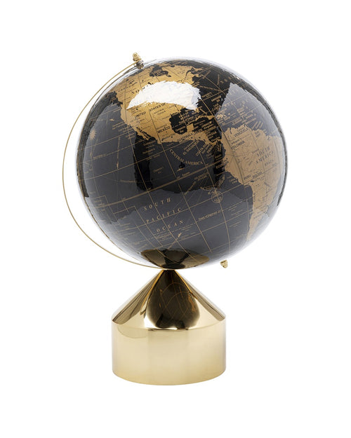 Kare - Deco Object Globe Top Gold 47cm