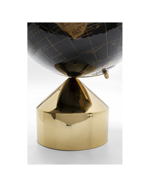Kare - Deco Object Globe Top Gold 47cm
