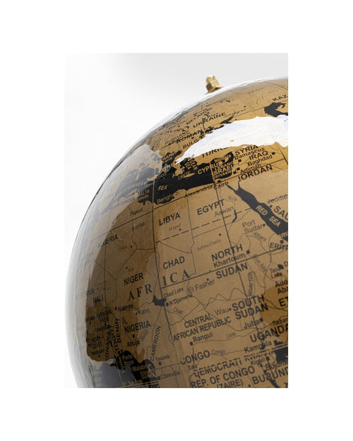Kare - Deco Object Globe Top Gold 47cm