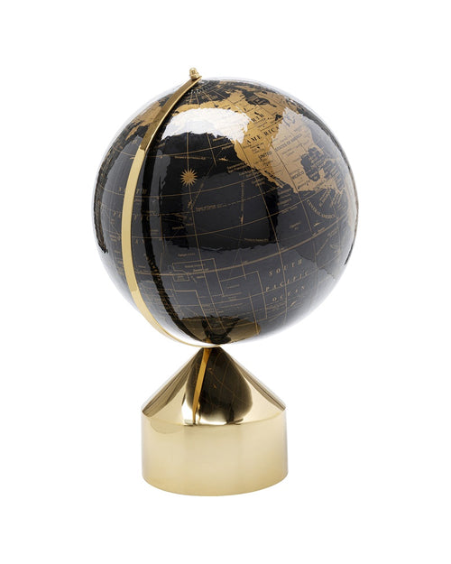Kare - Deco Object Globe Top Gold 47cm
