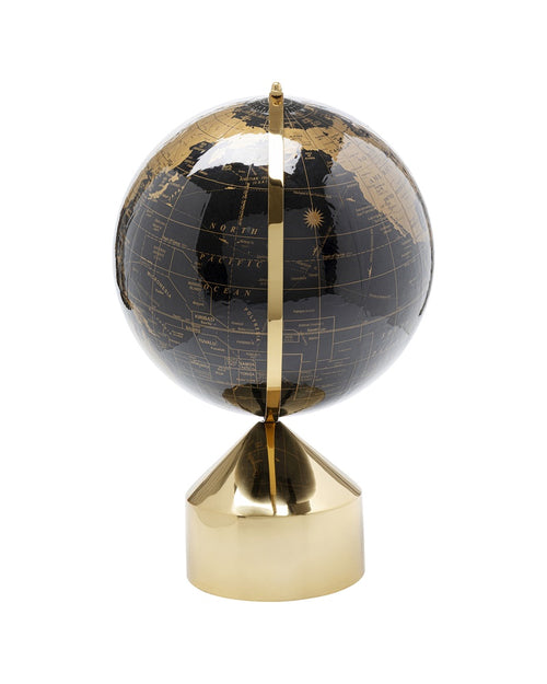 Kare - Deco Object Globe Top Gold 47cm