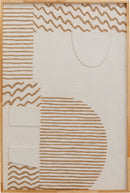 Kare - Object Picture Sandy Waves 81x122cm