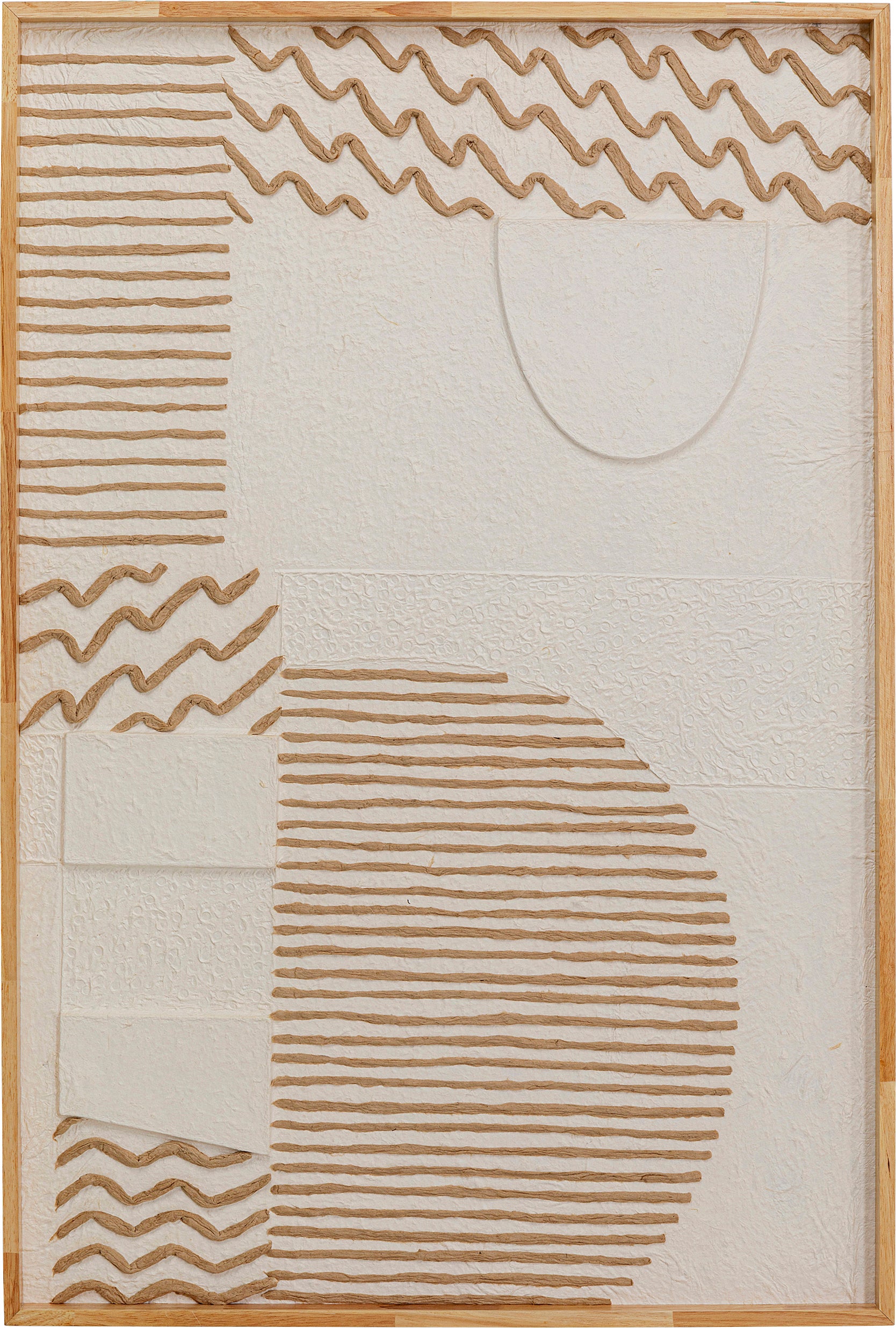 Kare - Object Picture Sandy Waves 81x122cm