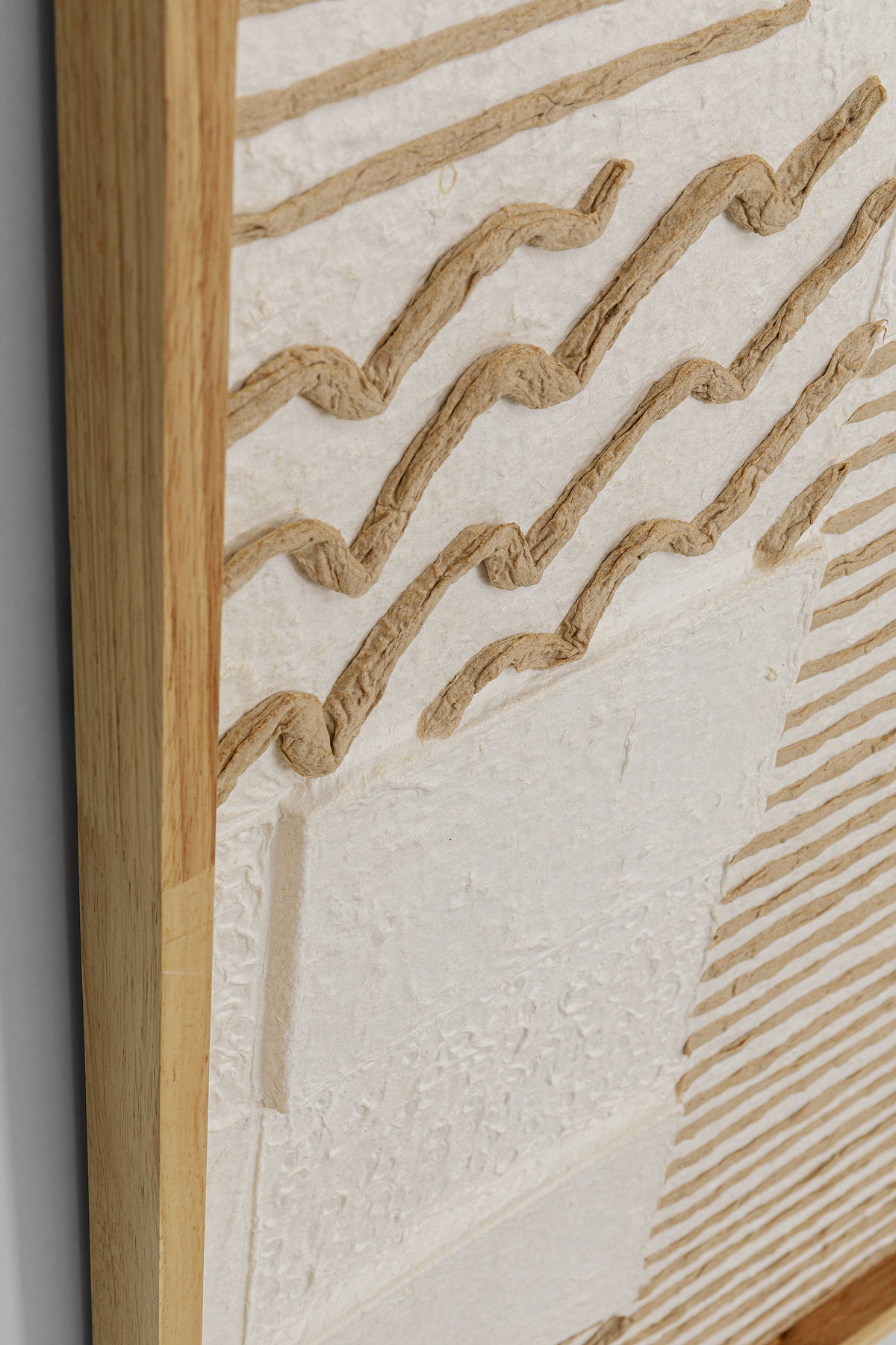 Kare - Object Picture Sandy Waves 81x122cm