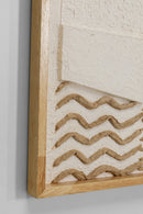 Kare - Object Picture Sandy Waves 81x122cm