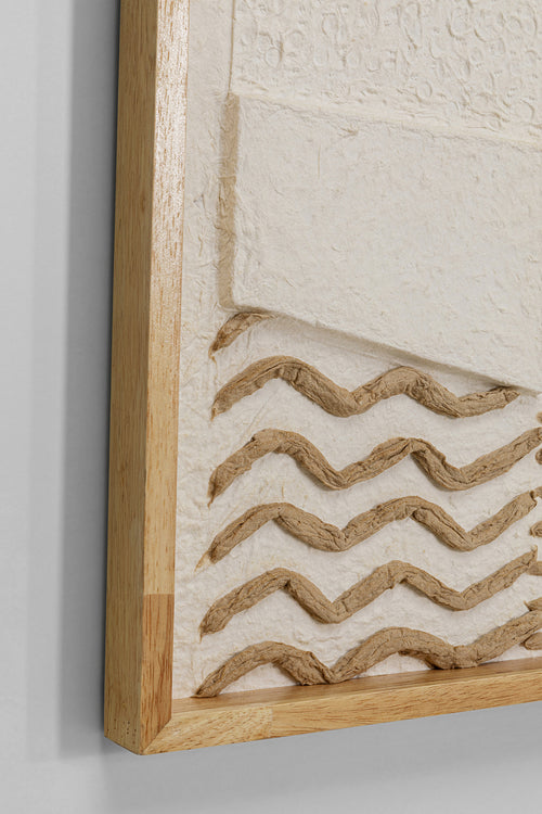 Kare - Object Picture Sandy Waves 81x122cm