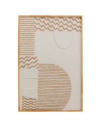 Kare - Object Picture Sandy Waves 81x122cm