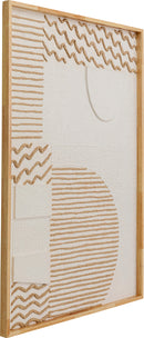 Kare - Object Picture Sandy Waves 81x122cm