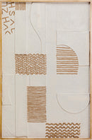 Kare - Object Picture Sandy Geometric 81x122c