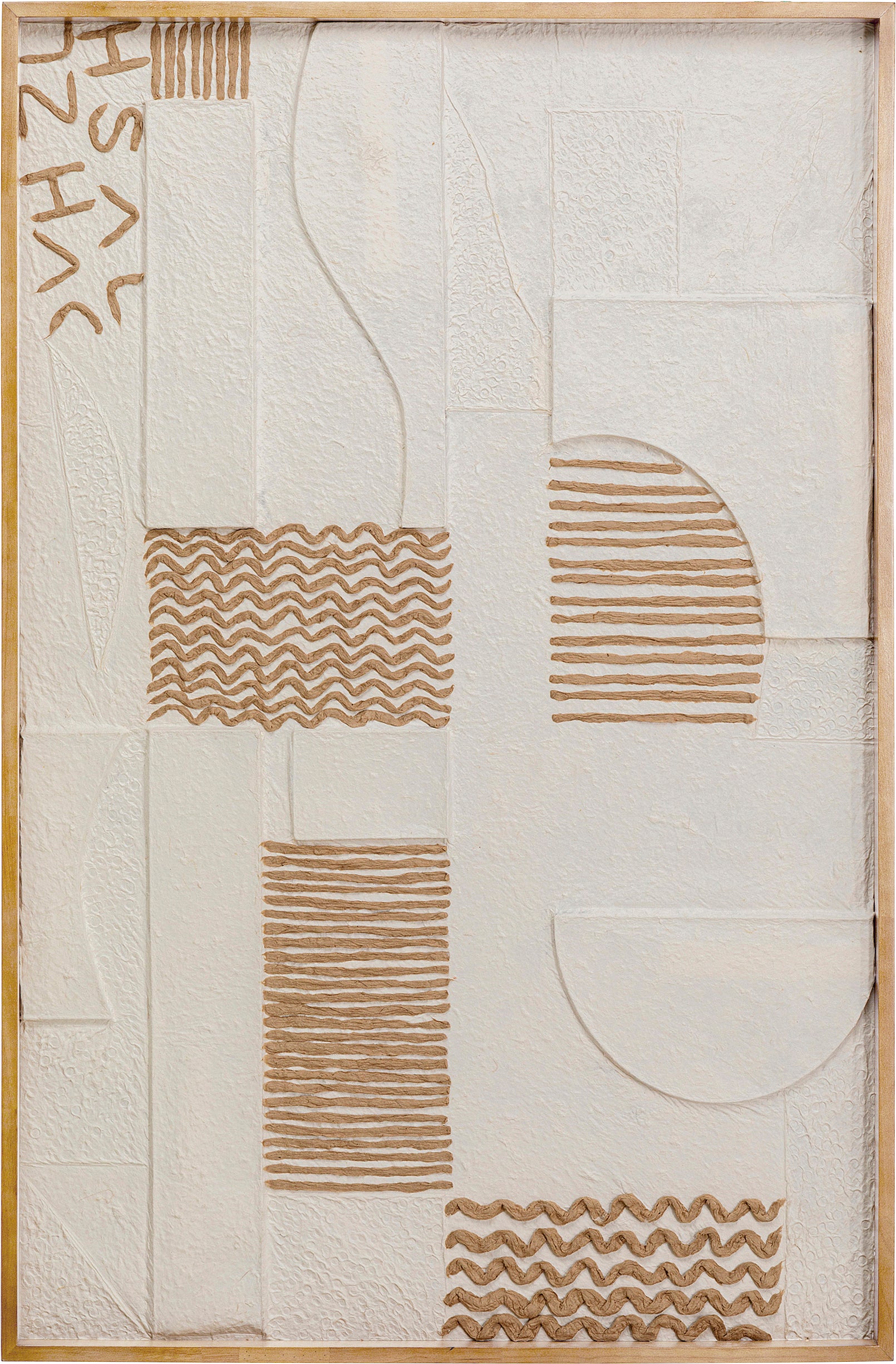 Kare - Object Picture Sandy Geometric 81x122c