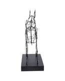 Kare - Deco Object Wire Attack Dog 36cm