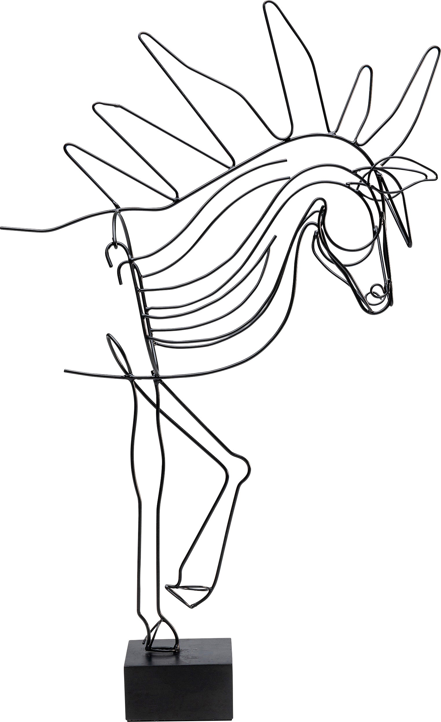 Kare - Deco Object Wire Horse 51cm