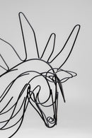 Kare - Deco Object Wire Horse 51cm
