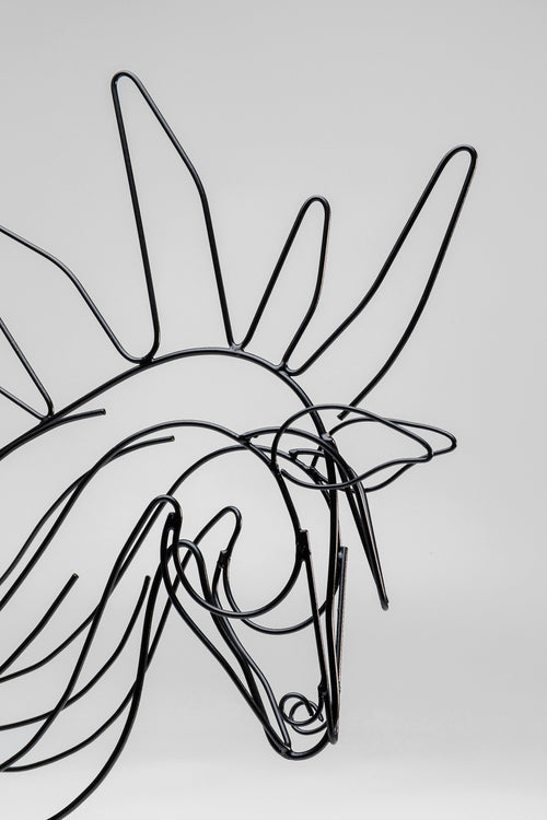 Kare - Deco Object Wire Horse 51cm