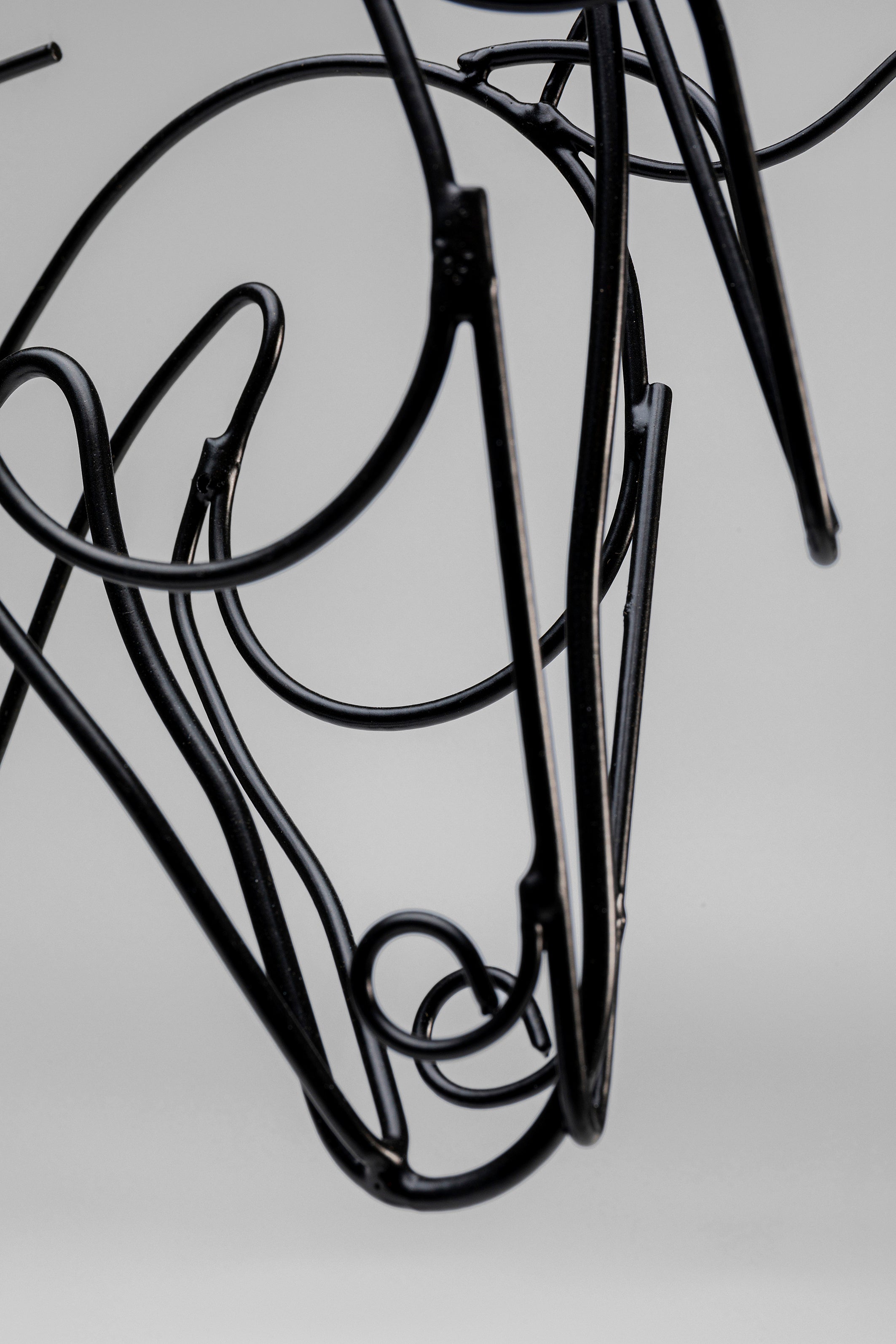 Kare - Deco Object Wire Horse 51cm